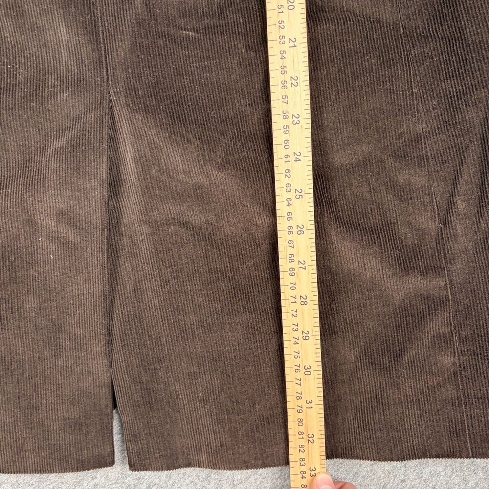 Brooks Brothers Corduroy Blazer Mens 42L Brown 2 Button Sport Coat Jacket Lined - Picture 9 of 11